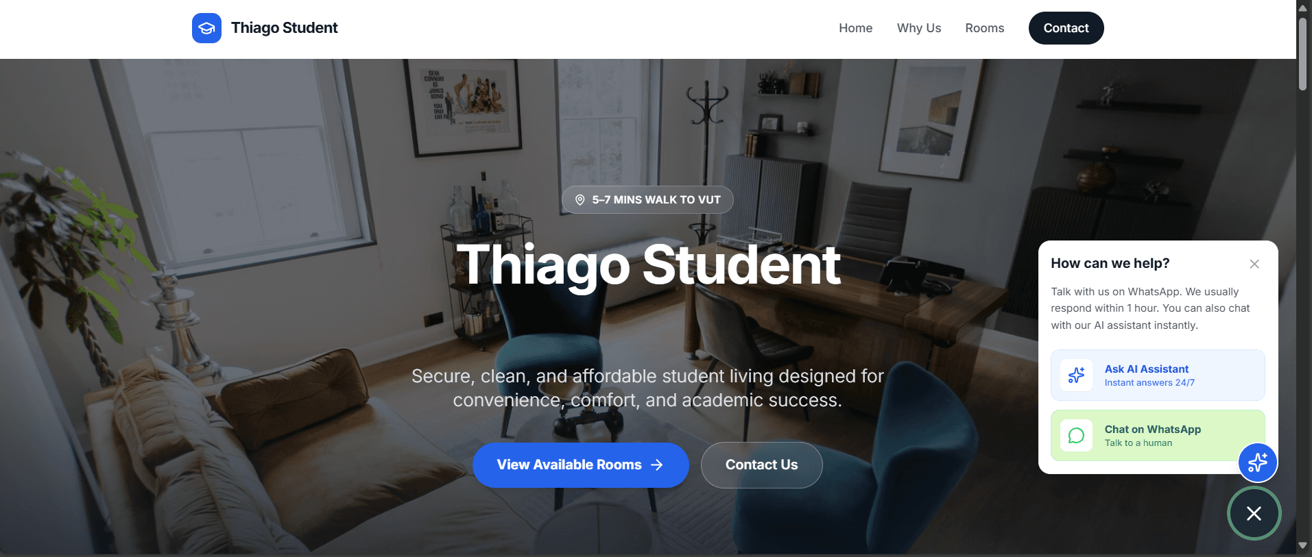 Thiago Student Accommodation